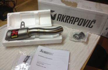 Akrapovic Yamaha R3 SS Titanium Slipon Exhaust S-Y2SO11-AHCSS