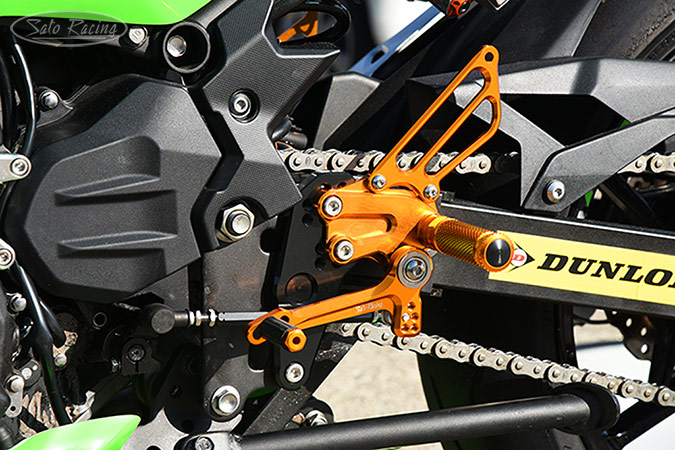 DEMO with SPARES - Sato Racing ‘Race Concept’ Rearsets – Kawasaki Ninja 400 / Z400 - Image 4